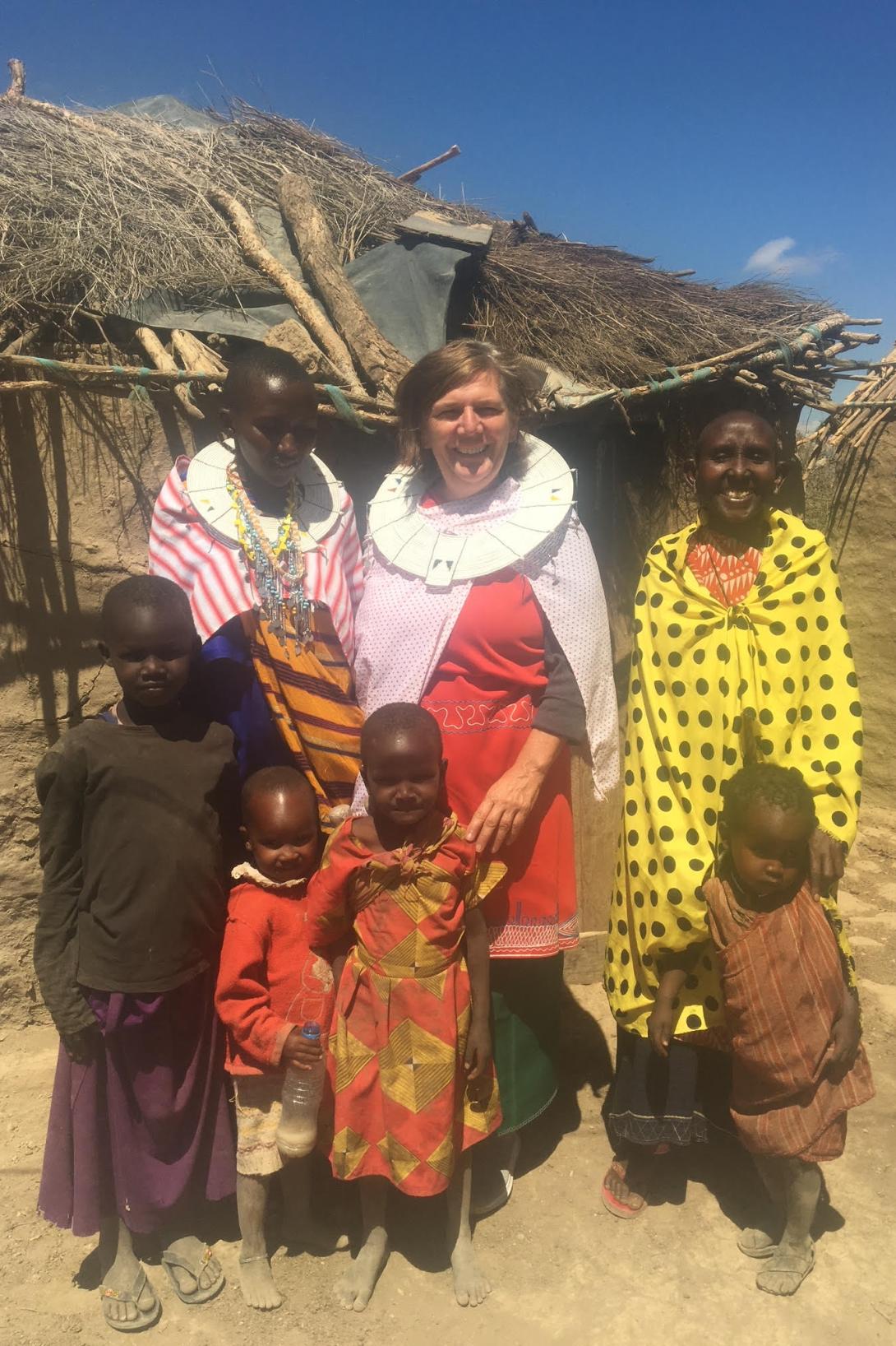 Volunteering in a Maasai village