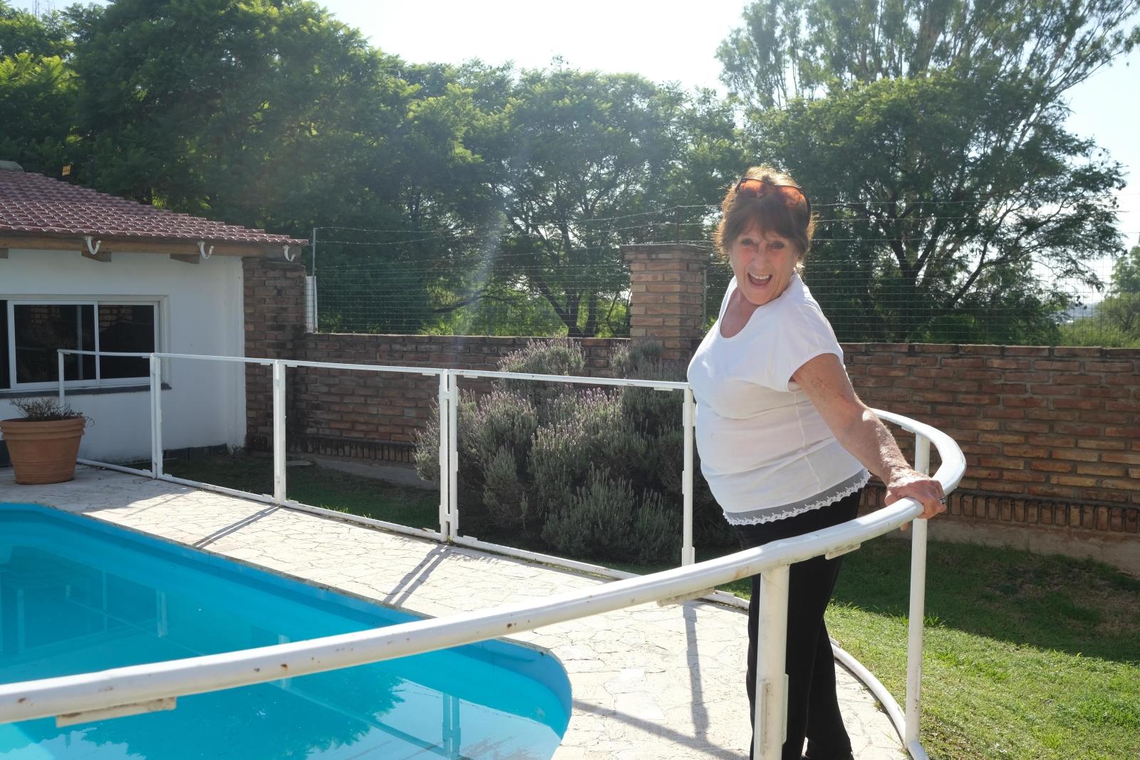 Argentinian host mother ready to receive volunteers. 