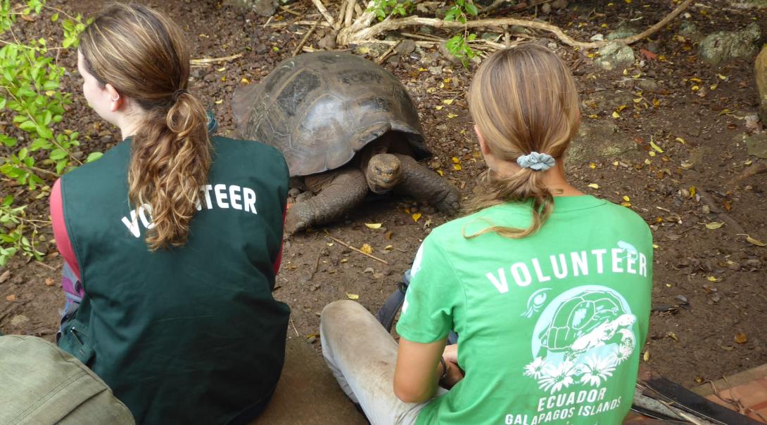 Female Conservation volunteers