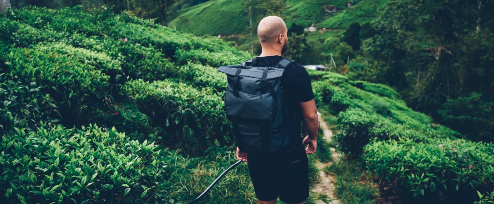 A volunteer exploring Vietnam