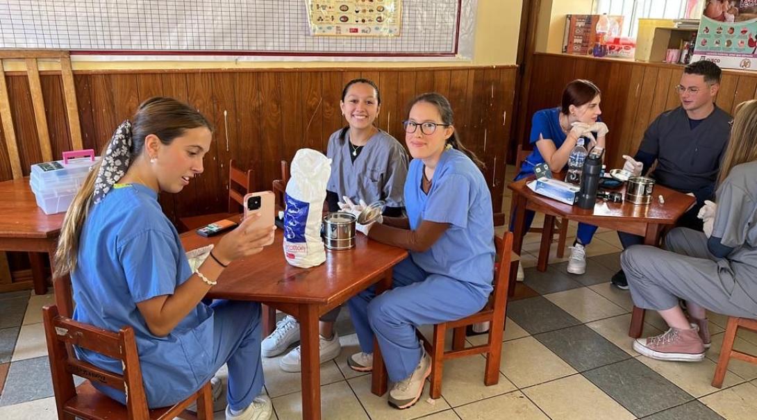 Hospital interns in Peru