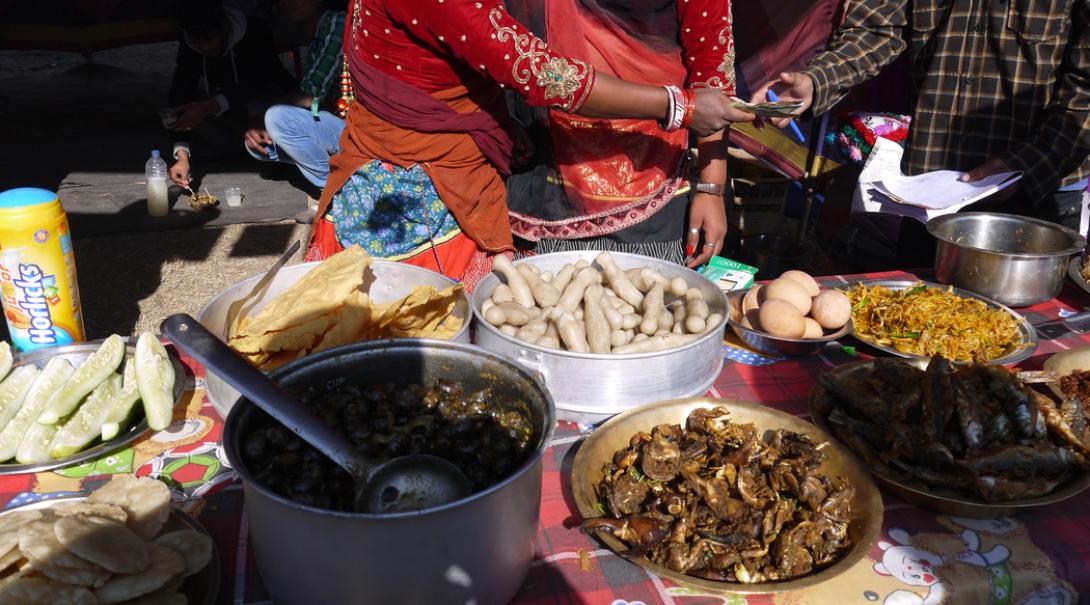 Nepal's delicious street food