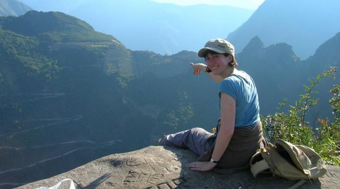 A view of Machu Picchu in Peru