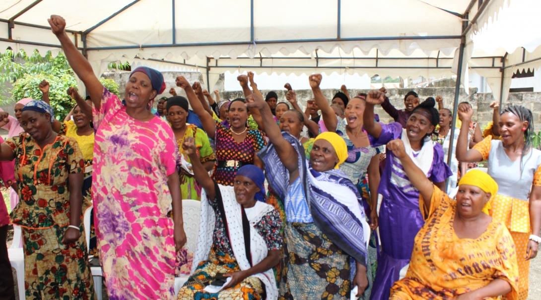 Local women at a women’s empowerment workshop on one of our best international volunteer programs.