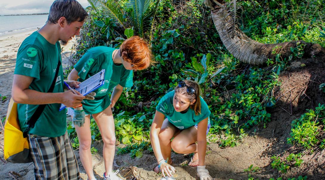 Conservation volunteers clean up Fiji’s marine habitats