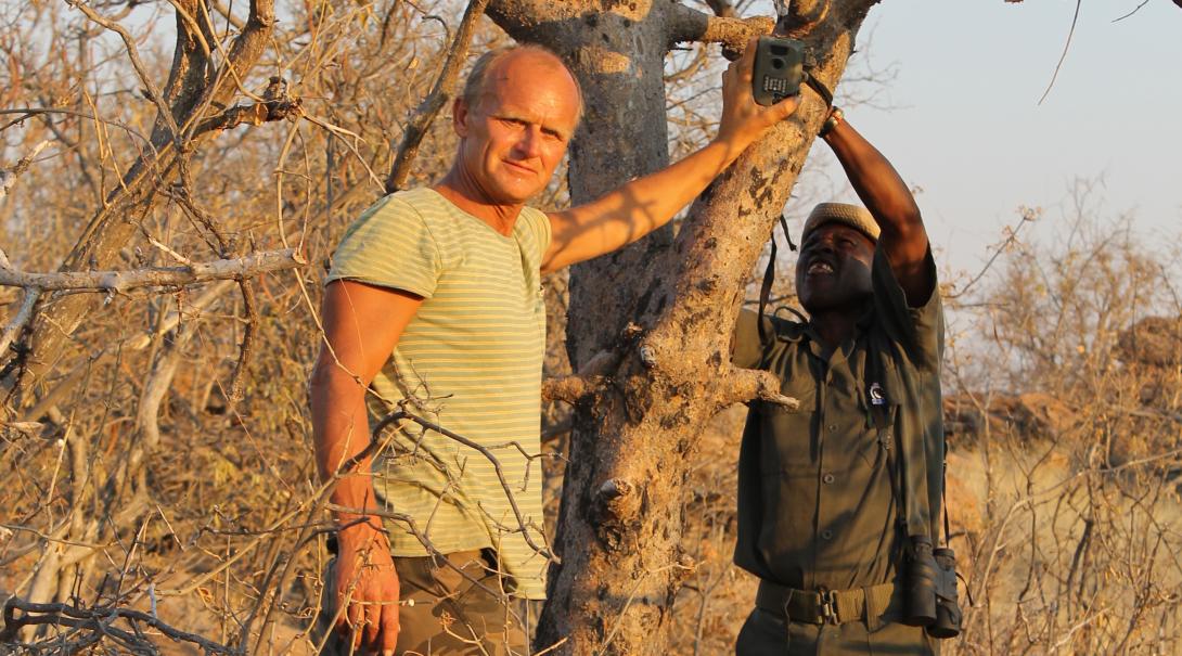 Older volunteer in Botswana