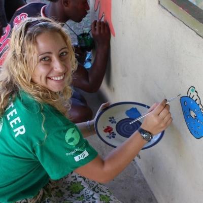 Christina C in Fiji