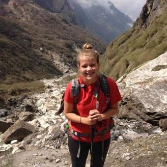 Kelsey C in Nepal