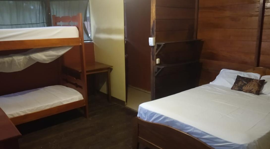 Shared room at Taricaya