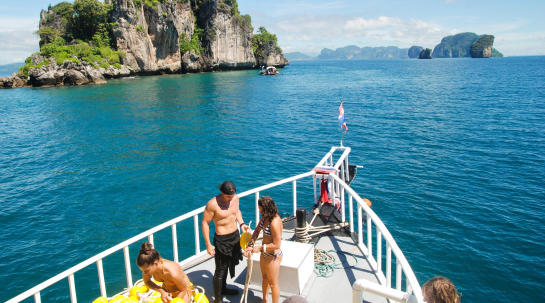 Travelers in Thailand