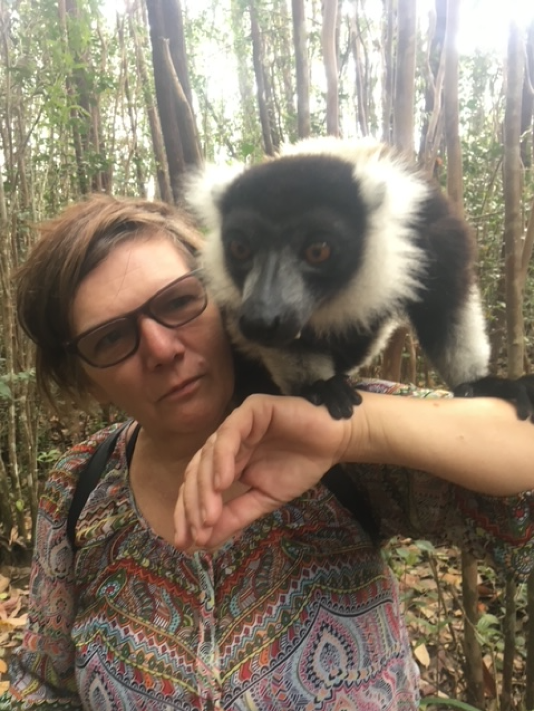 Older volunteer in Madagascar